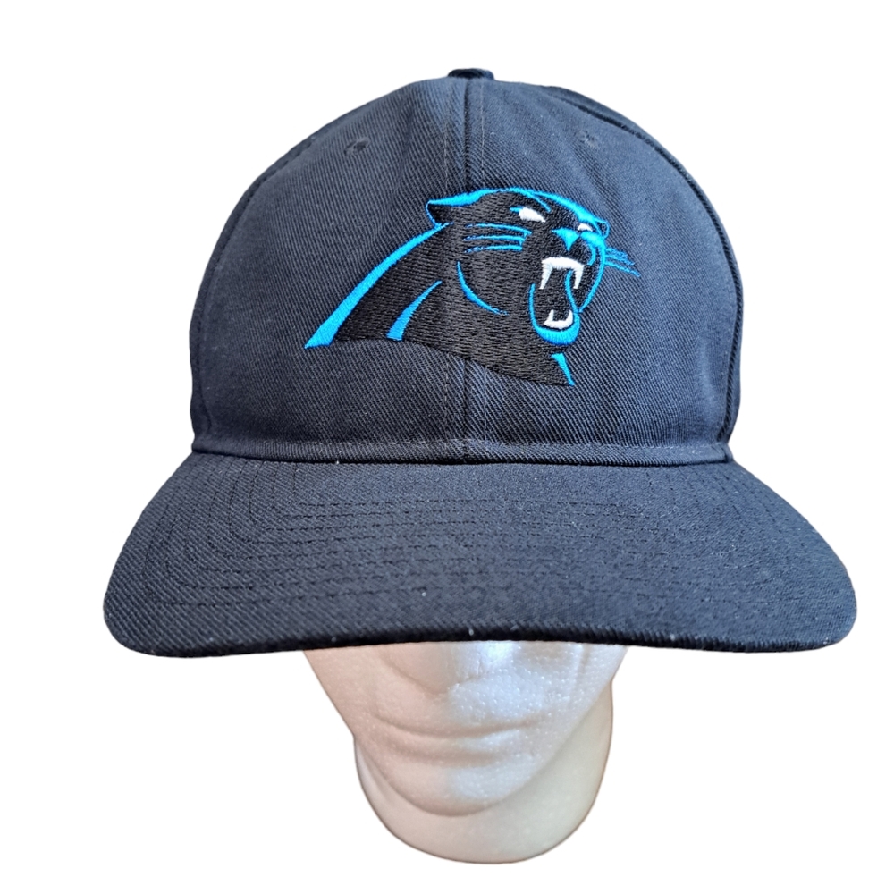 Nike Hat Mens One Size Adjustable Carolina Panthers Swoosh Football Superbowl 50